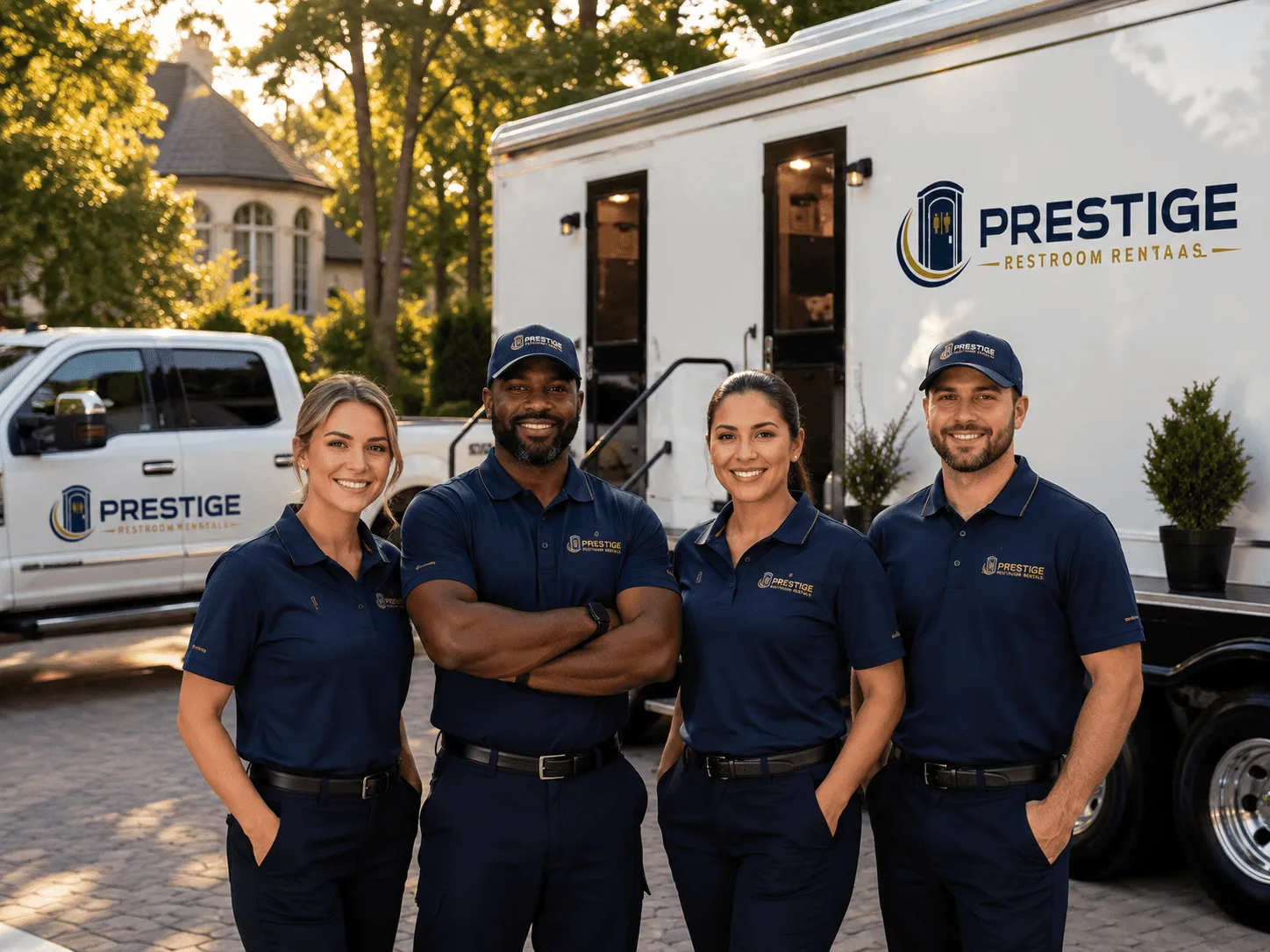 Trusted Luxury Portable Restrooms company in Crosby, ND